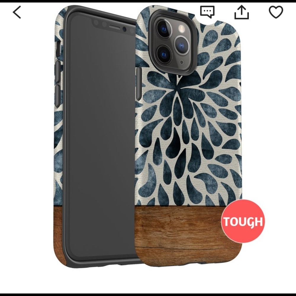Blue Splash Case for IPhone Xr